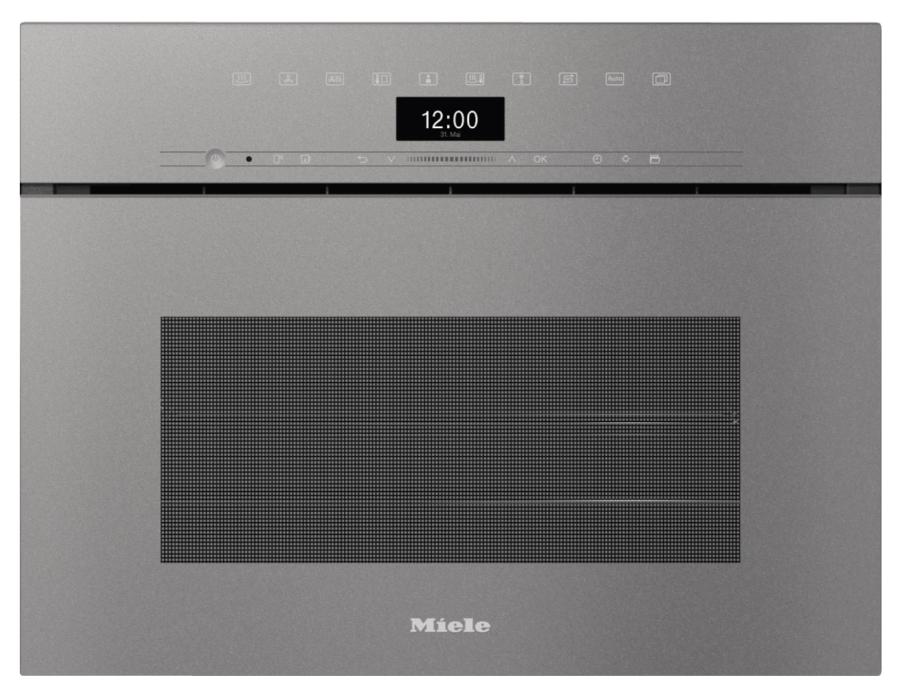 MIELE DGC7445HCXPROGRGR ARTLINE multifunctionele oven met stoom - 45cm