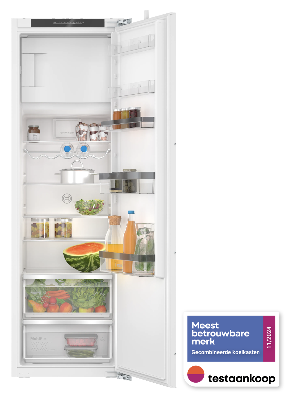BOSCH KIL82VFE0 SERIE 4 koelkast met vriesvak - 178cm