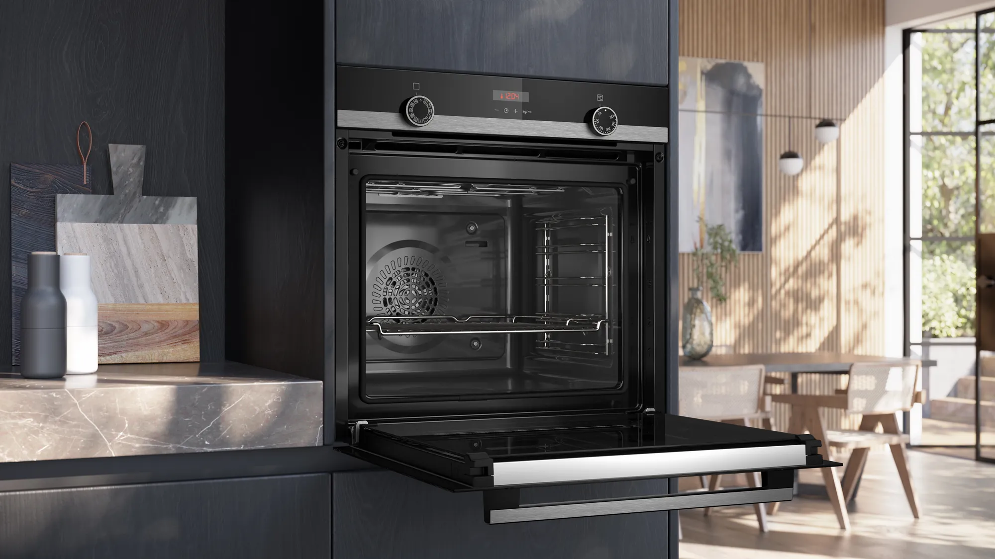 SIEMENS HB574ABR3F IQ300 multifunctionele oven - 60cm