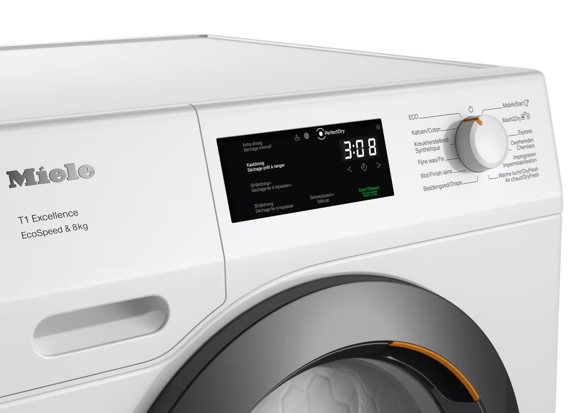 MIELE TEC655WP CHROME EDITION droogkast