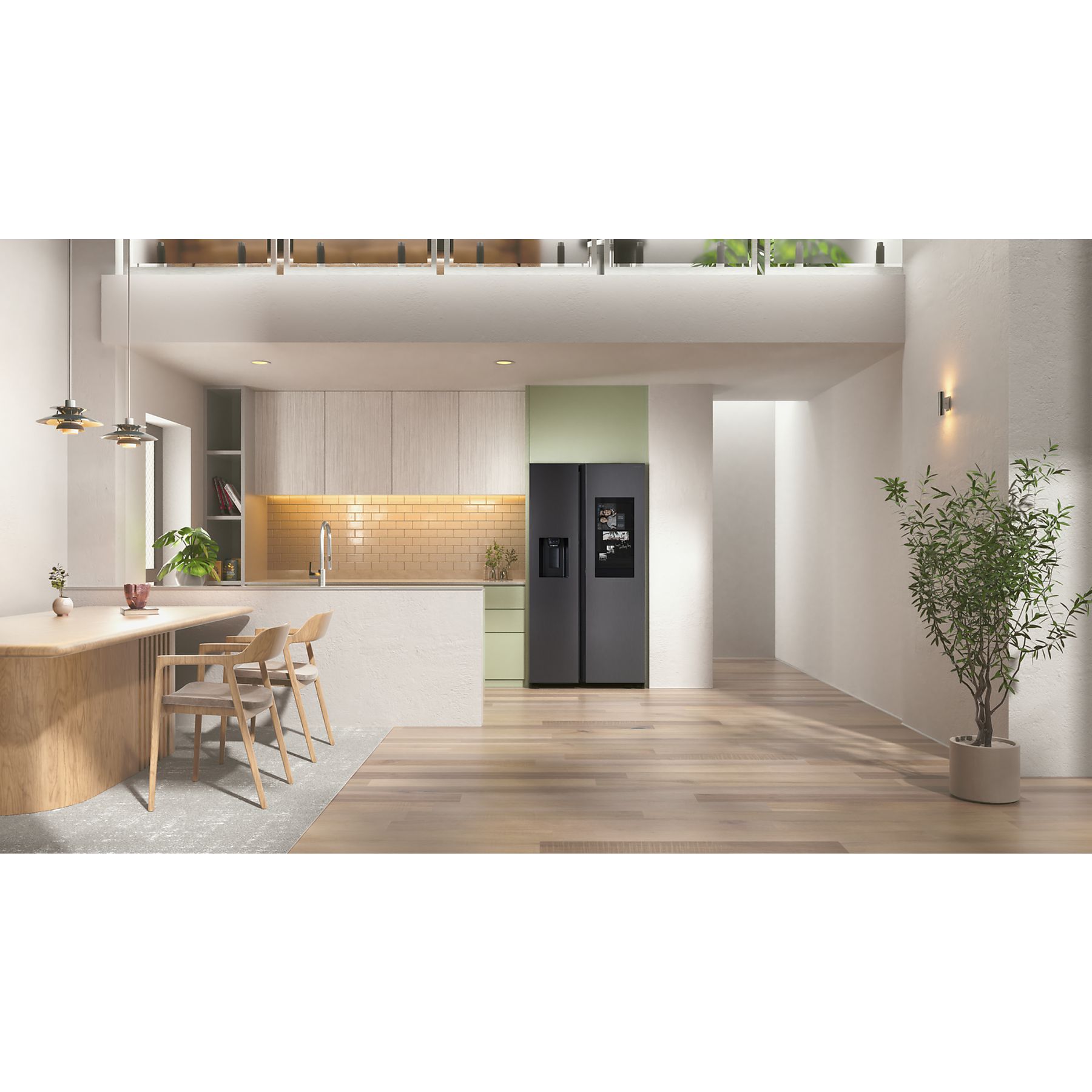 SAMSUNG RS90F66BEFEF side-by-side