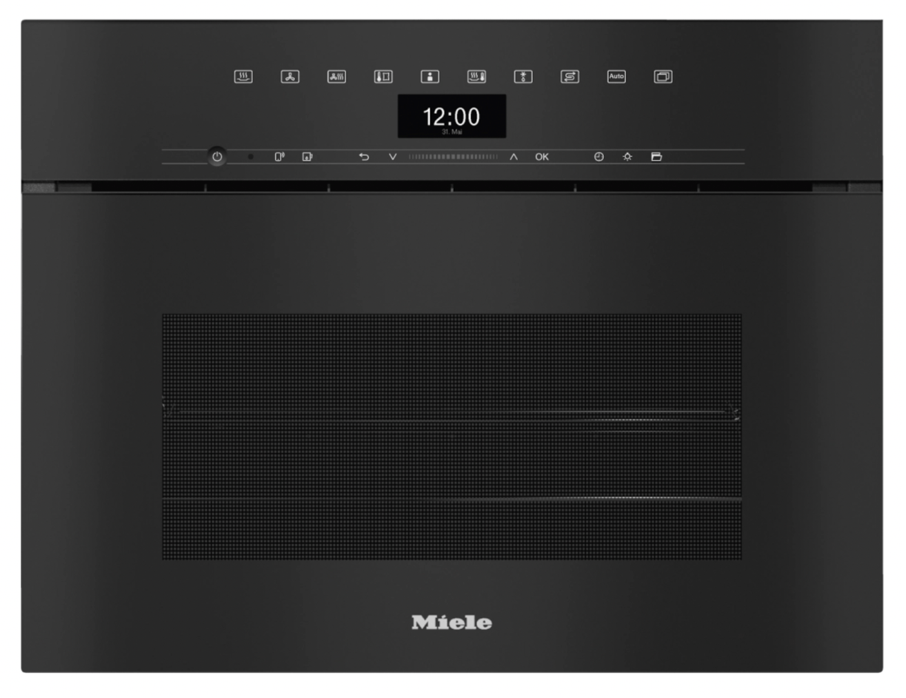 MIELE DGC7440HCXPROOBSW ARTLINE multifunctionele oven met stoom - 45cm