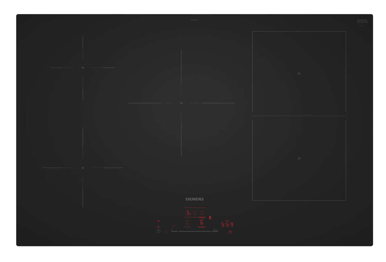 SIEMENS ED81AHWB1E IQ500 inductiekookplaat - 80cm