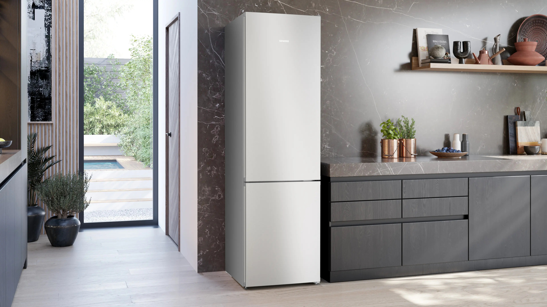 SIEMENS KG39NVIAG IQ300 vrijstaande koel-/vriescombinatie - 203cm