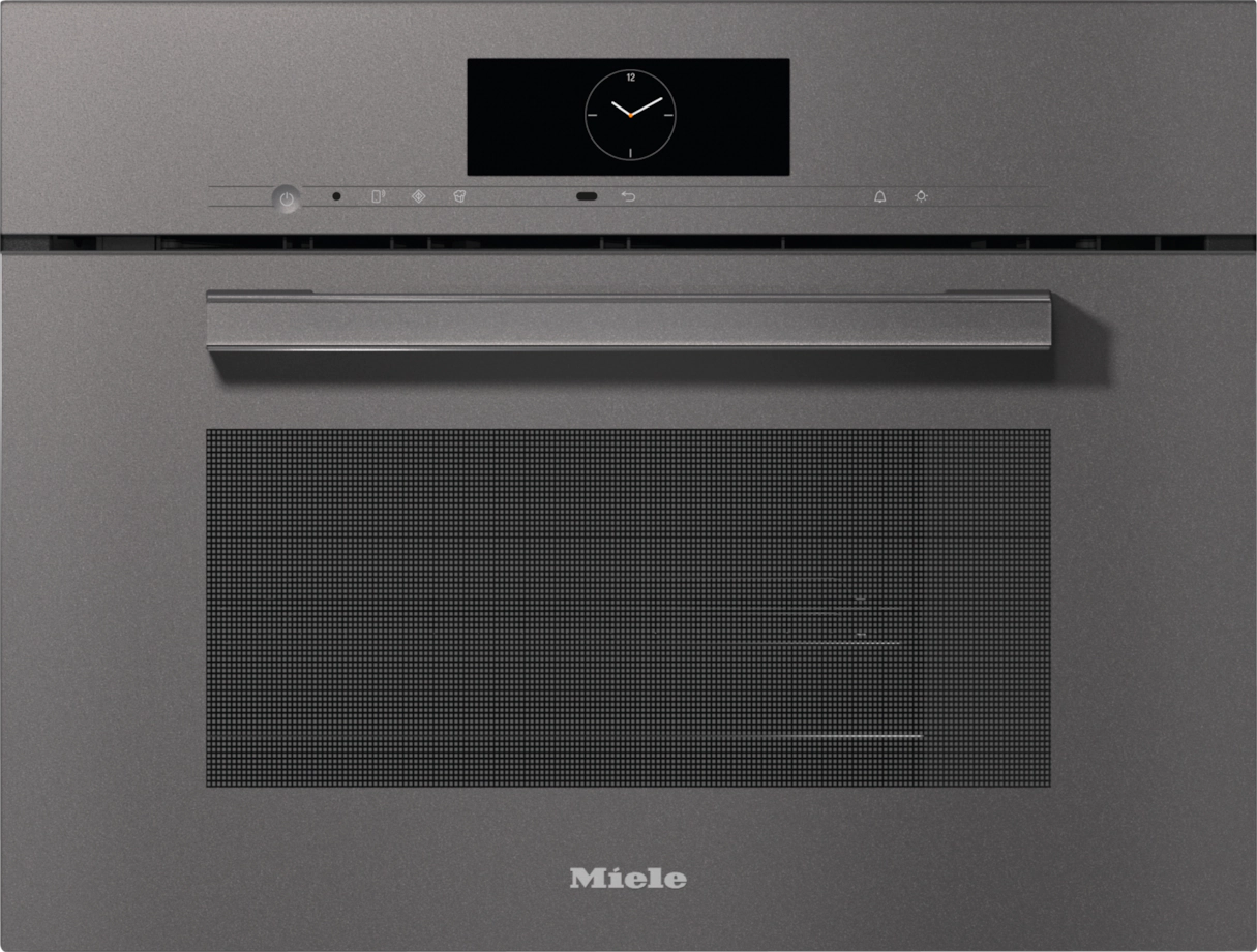 MIELE DGM7845GRGR VITROLINE stoomoven - combi - 45cm