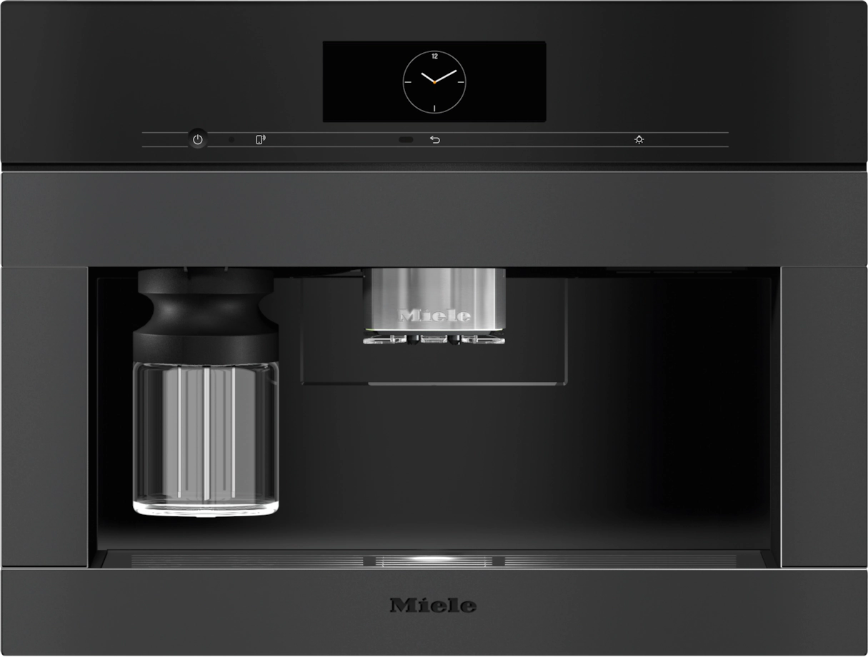 MIELE CVA7845125GALAEDITIONOBSIDIENBLACKMATT VITROLINE inbouw koffiemachine - 45cm