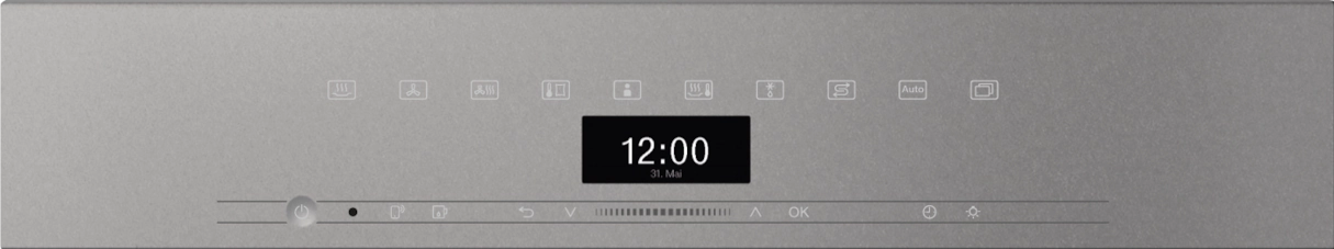 MIELE DGC7460HCPROGRGR VITROLINE multifunctionele oven met stoom - 60cm