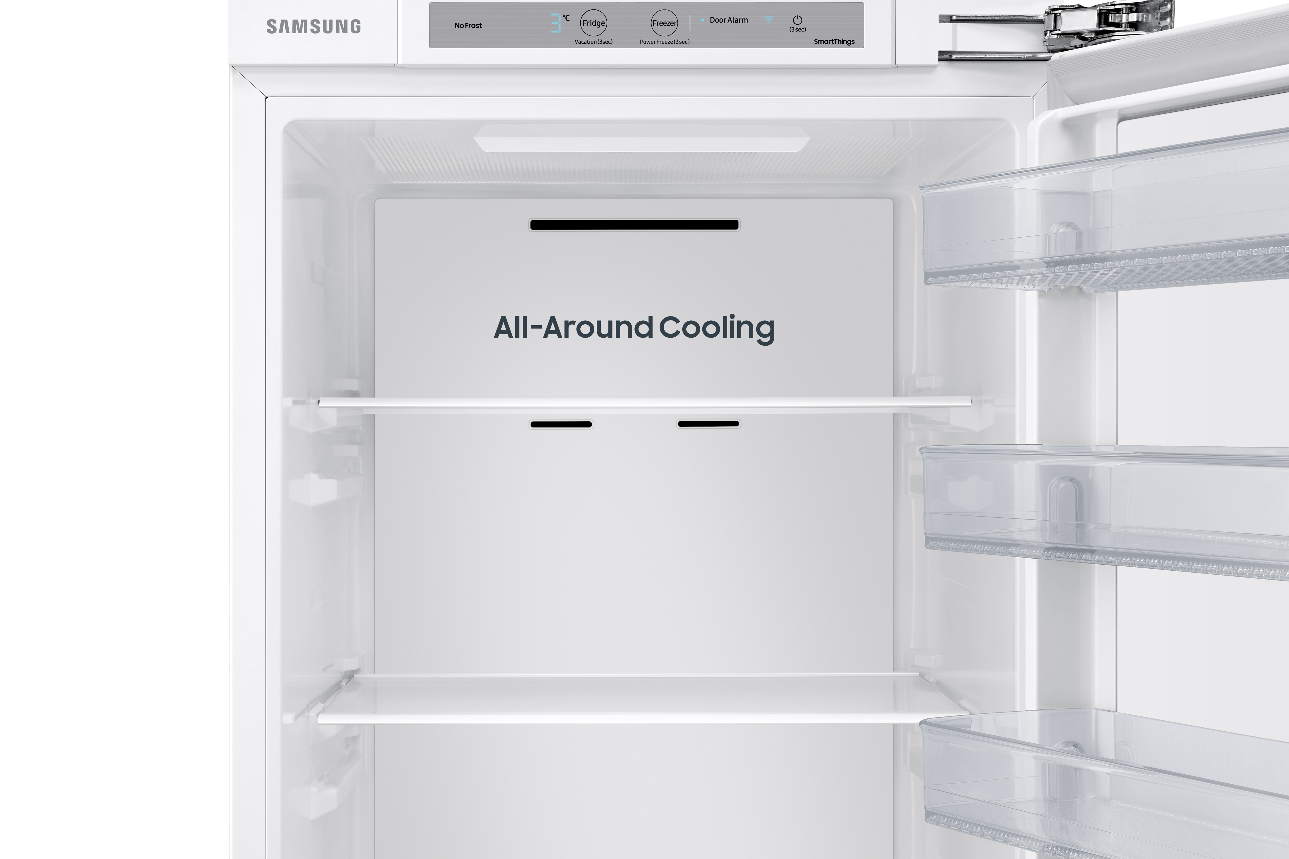 SAMSUNG BRD27610EWW Series 6 koelkast met vriesvak - 178cm