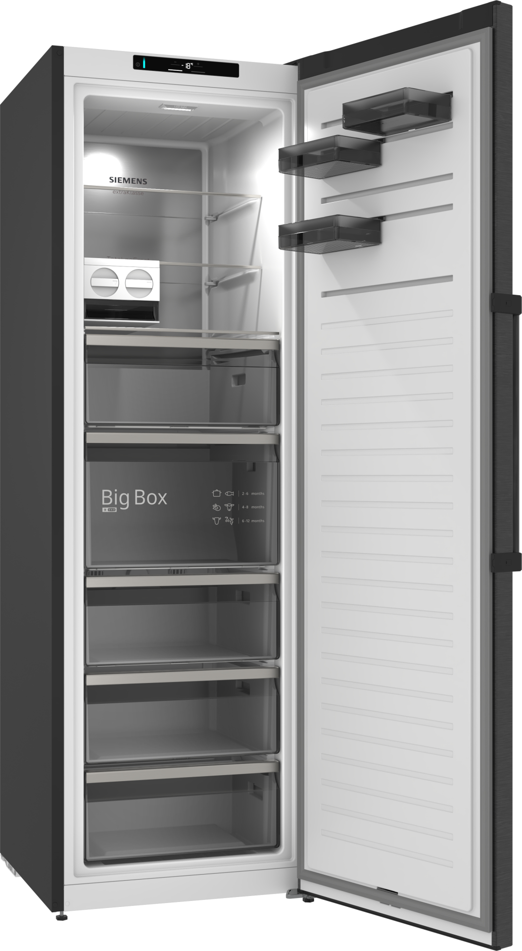 SIEMENS GS36NEXCM IQ300 vrijstaande vriezer - 186cm