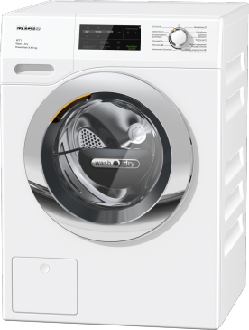 MIELE WTI370WPM STANDARD CHROME EDITION was- droogcombinatie