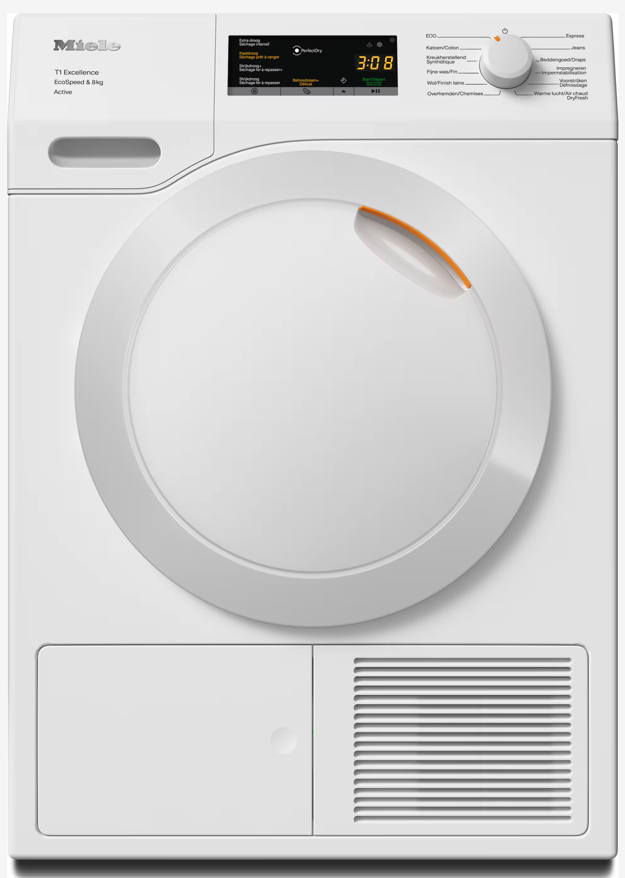 MIELE TEA535WP CHROME EDITION droogkast