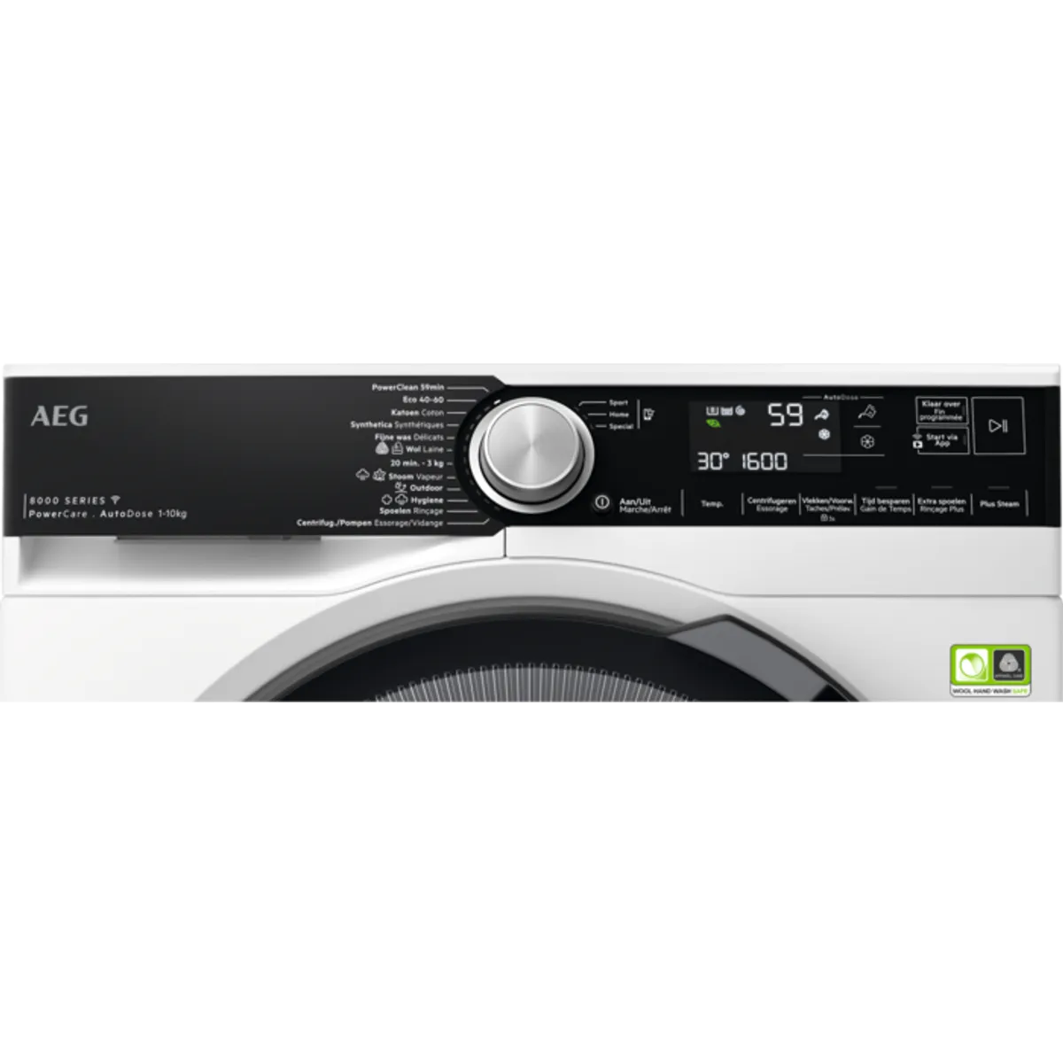 AEG LR87Q066 8000 wasmachine