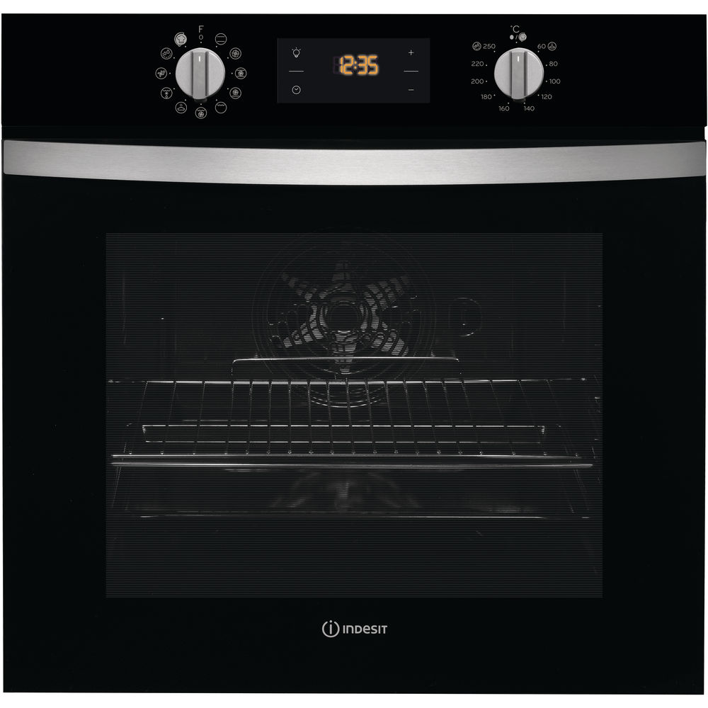 INDESIT IFW4844HBL multifunctionele oven - 60cm