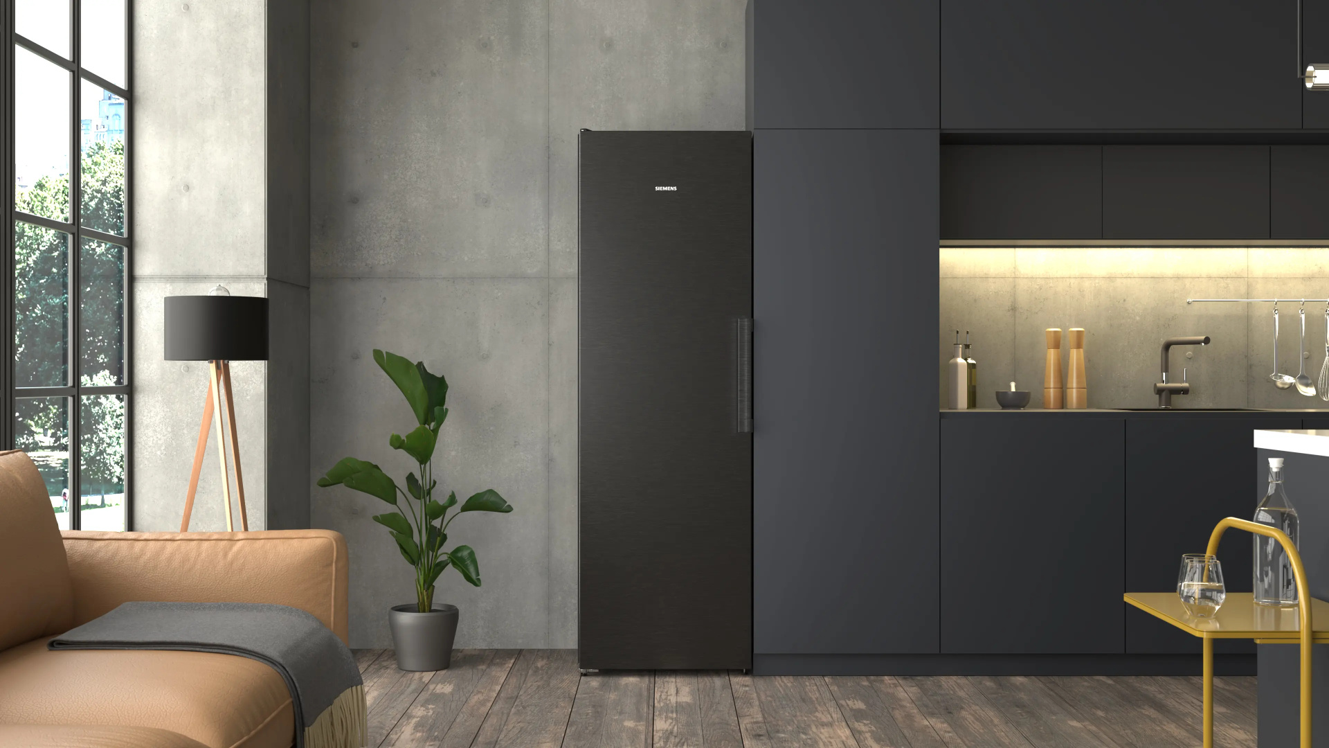 SIEMENS KS36NVXCG IQ300 vrijstaande koelkast zonder vriesvak - 186cm