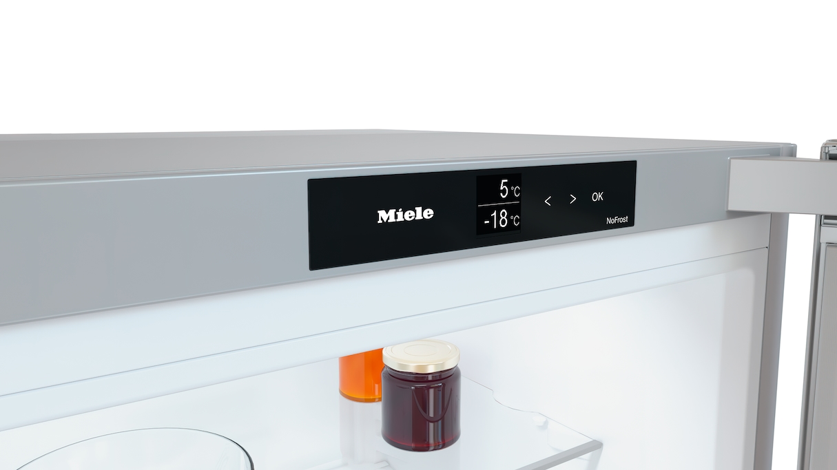 MIELE KFN4395DDEL vrijstaande koel-/vriescombinatie - 201cm