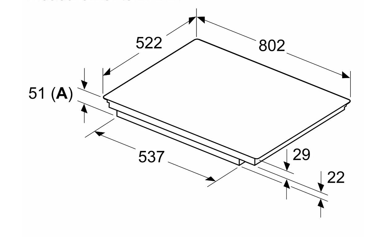 SIEMENS ED81AHWB1E IQ500 inductiekookplaat - 80cm