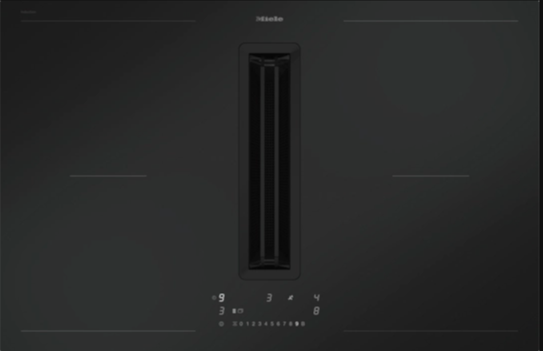 MIELE KMDA7876FL-A kookplaat met afzuiging - 80cm