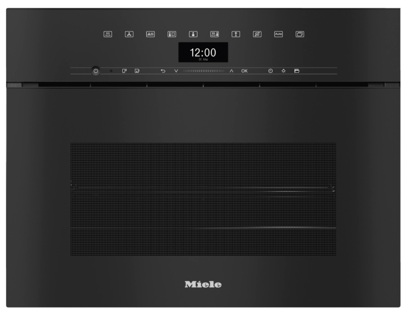 MIELE DGC7445HCXPROOBSW ARTLINE multifunctionele oven met stoom - 45cm