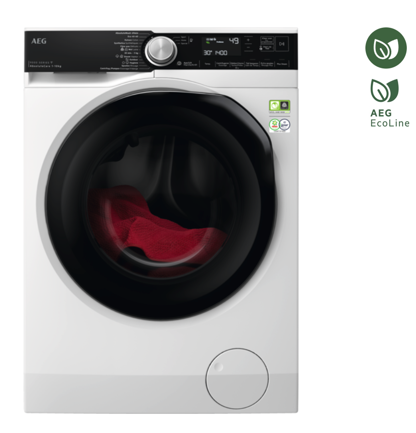 AEG LR97C168 9000 wasmachine