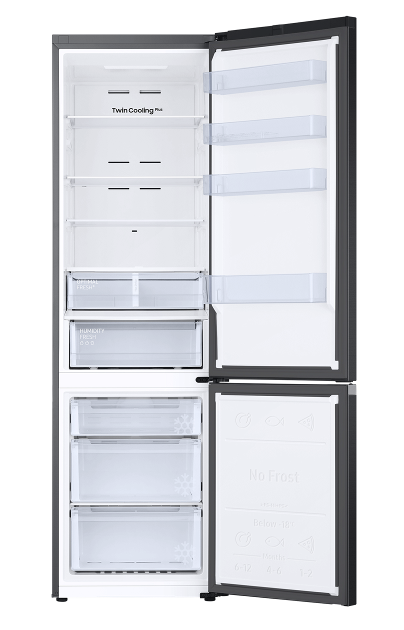SAMSUNG RB38C607AB1 vrijstaande koel-/vriescombinatie - 203cm