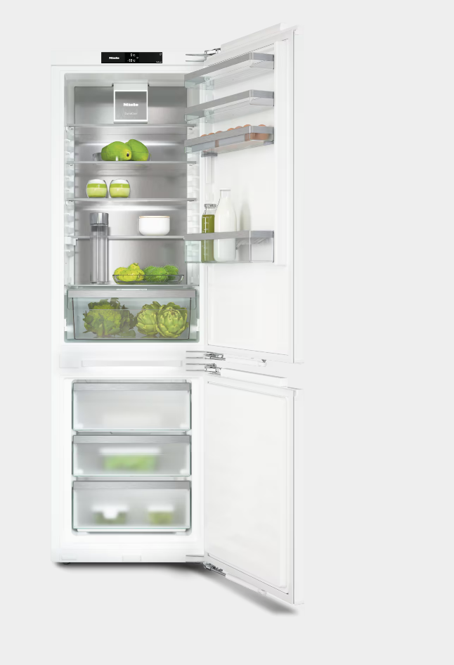 MIELE KFN7764C koel-/vriescombinatie - 177cm