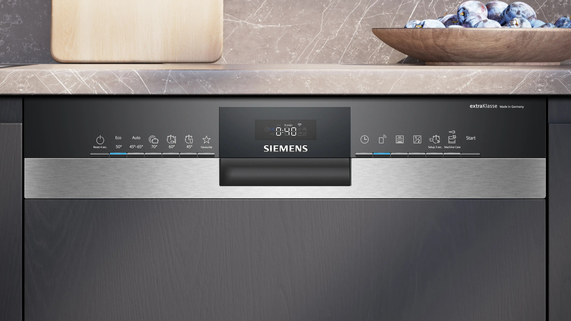 SIEMENS SN53ES25CE IQ300 vaatwasser met bedieningspaneel