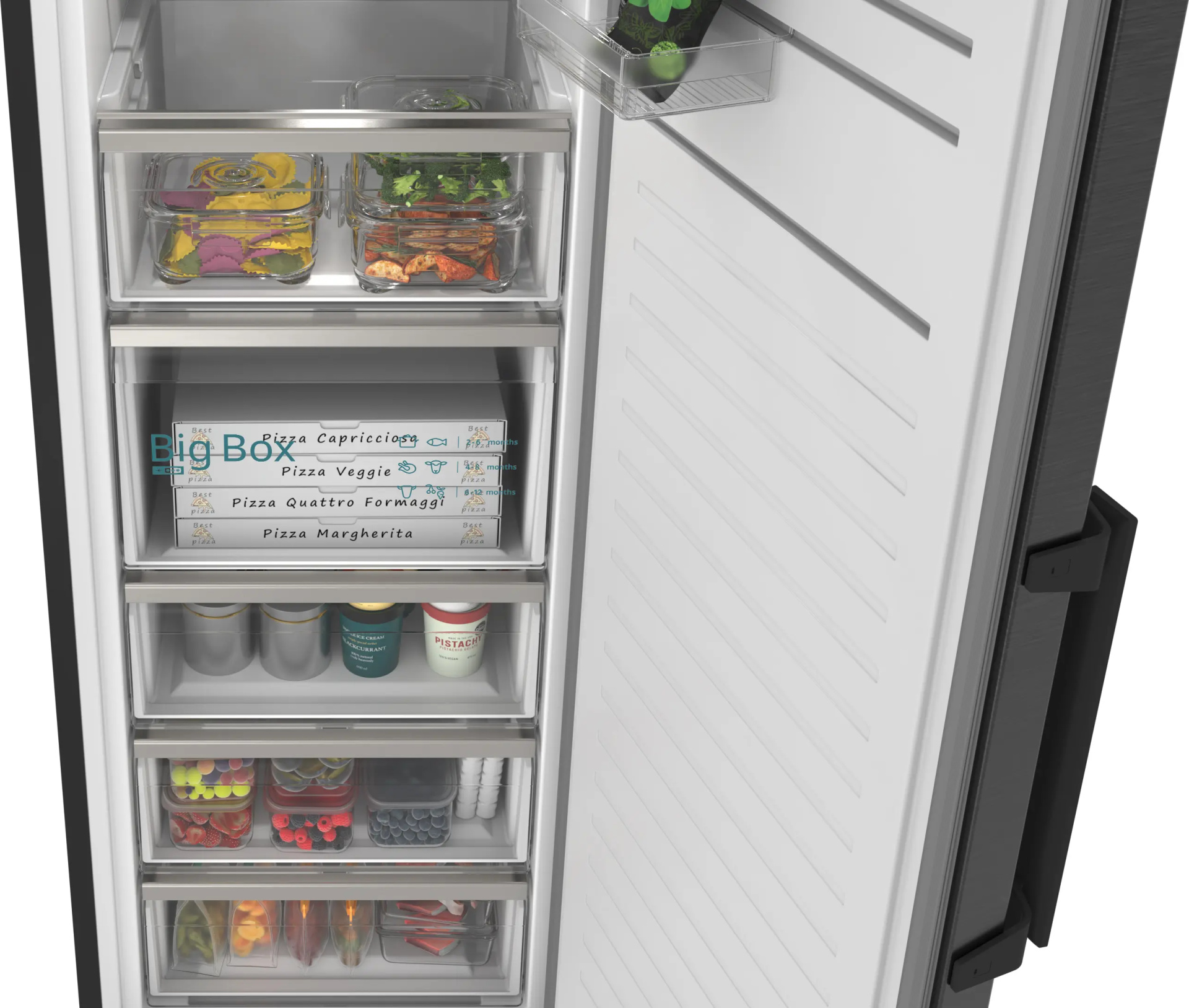 SIEMENS GS36NVXCG IQ300 vrijstaande vriezer - 186cm
