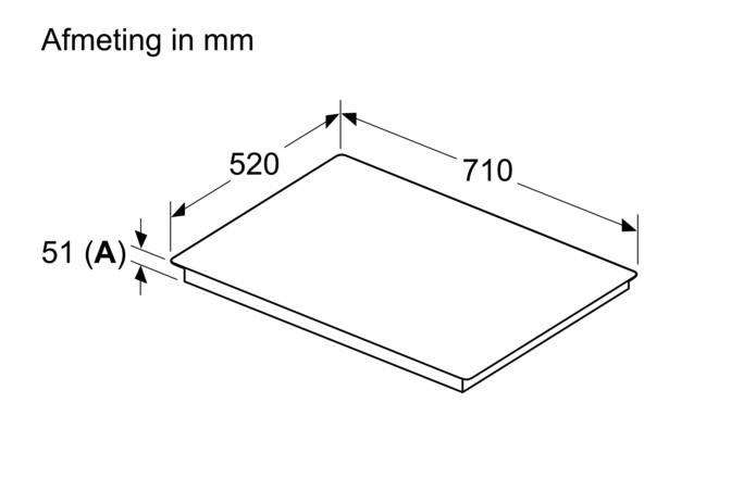 SIEMENS ED777HQC1E IQ500 inductiekookplaat - 70cm