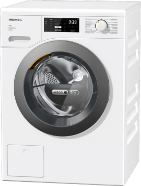 MIELE WTD160WCS STANDARD CHROME EDITION was- droogcombinatie