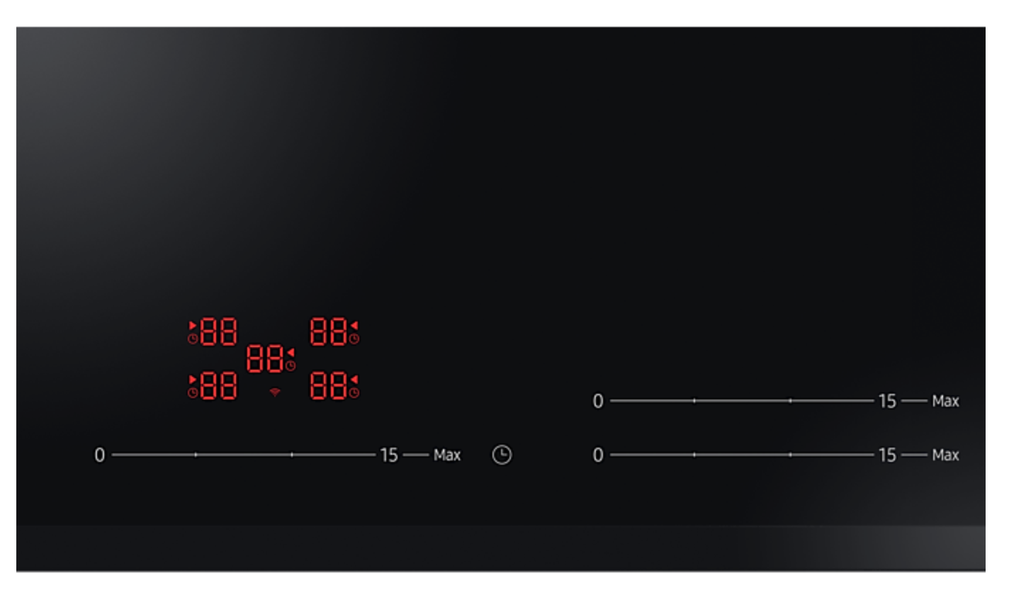 SAMSUNG NZ85C6057KK Series 6 inductiekookplaat - 80cm