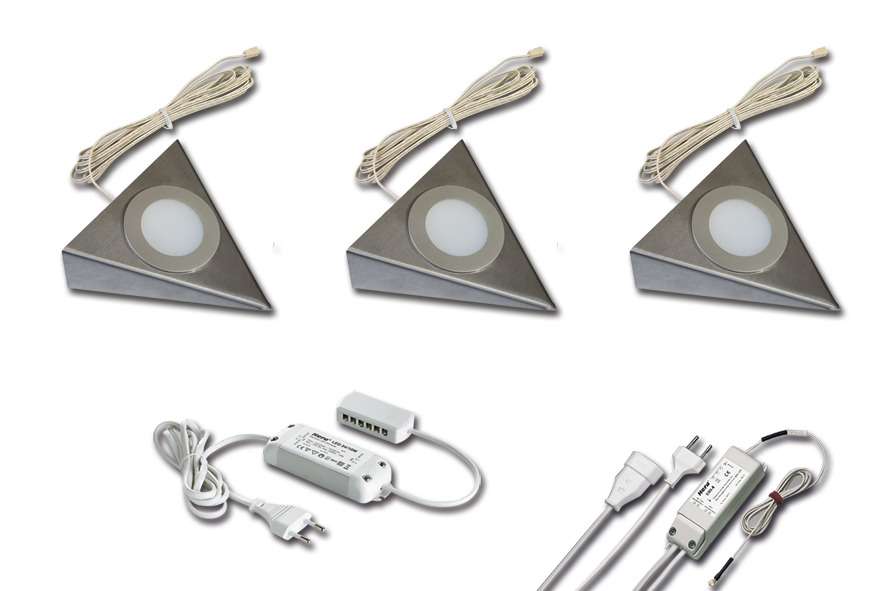 RC 07RC0237 set opbouwspots UL-1 LED set opbouwspots