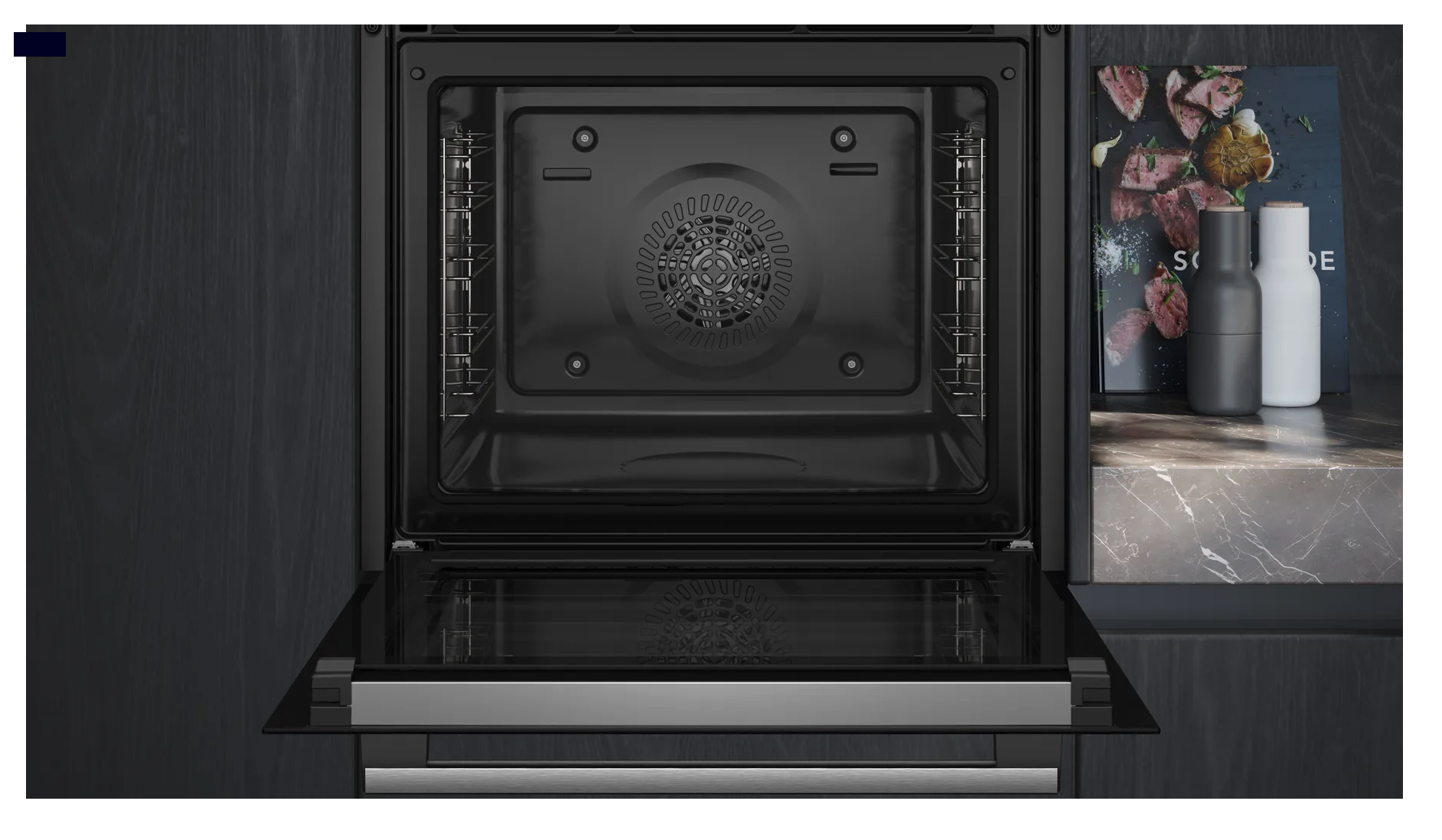 SIEMENS HB574ABR3F IQ300 multifunctionele oven - 60cm