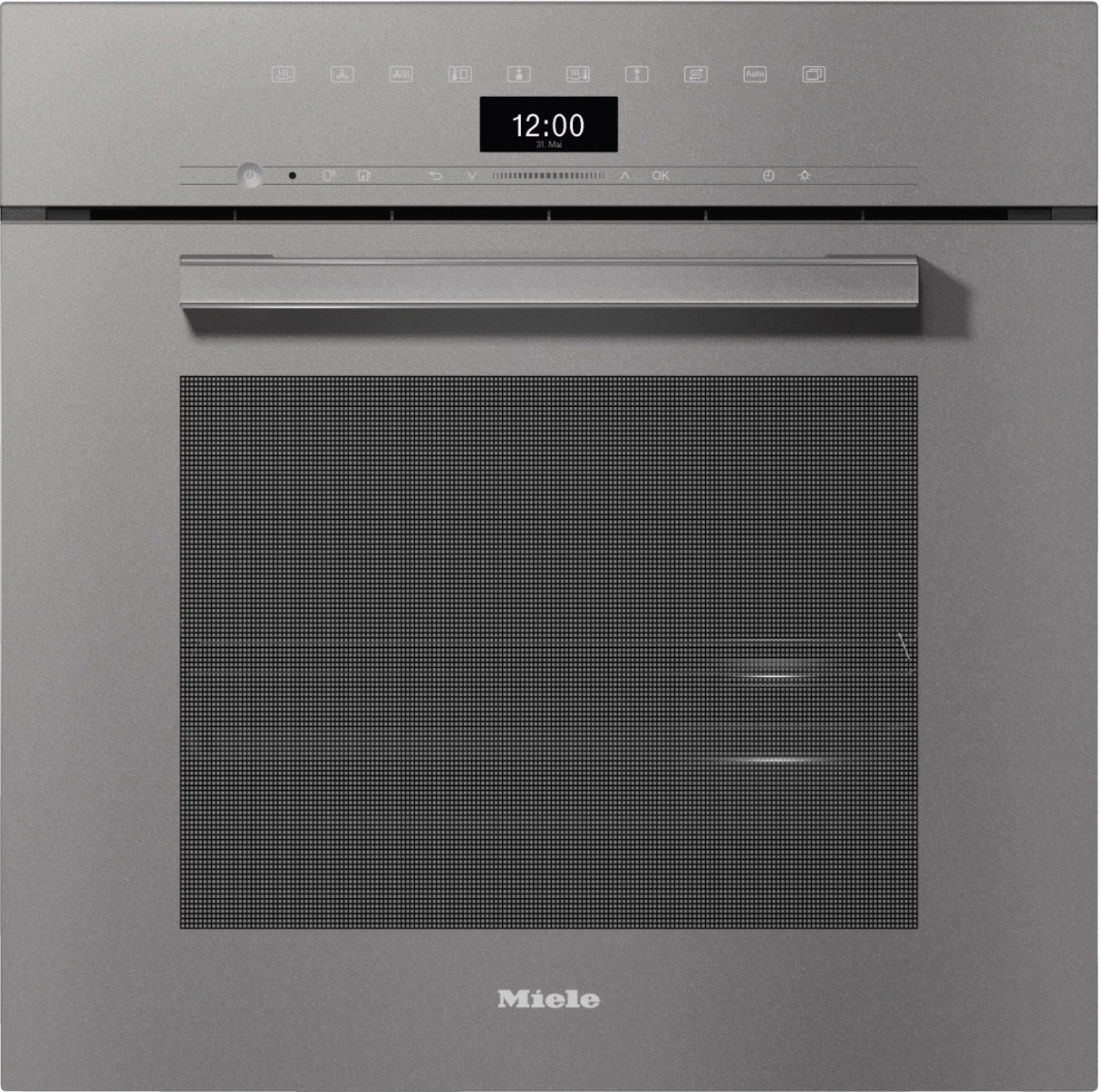 MIELE DGC7460HCPROGRGR VITROLINE multifunctionele oven met stoom - 60cm