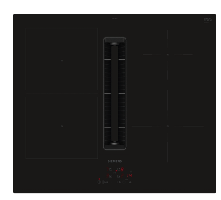 SIEMENS ED611BS16E IQ300 kookplaat met afzuiging - 60cm