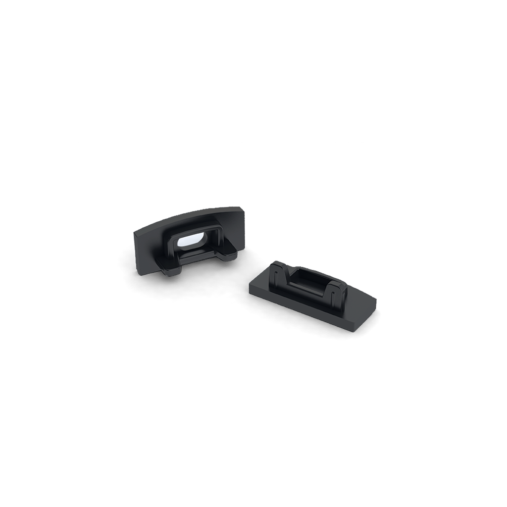 RC 000001773 ALU MICRO E HOLE eindstuk met kabelopening