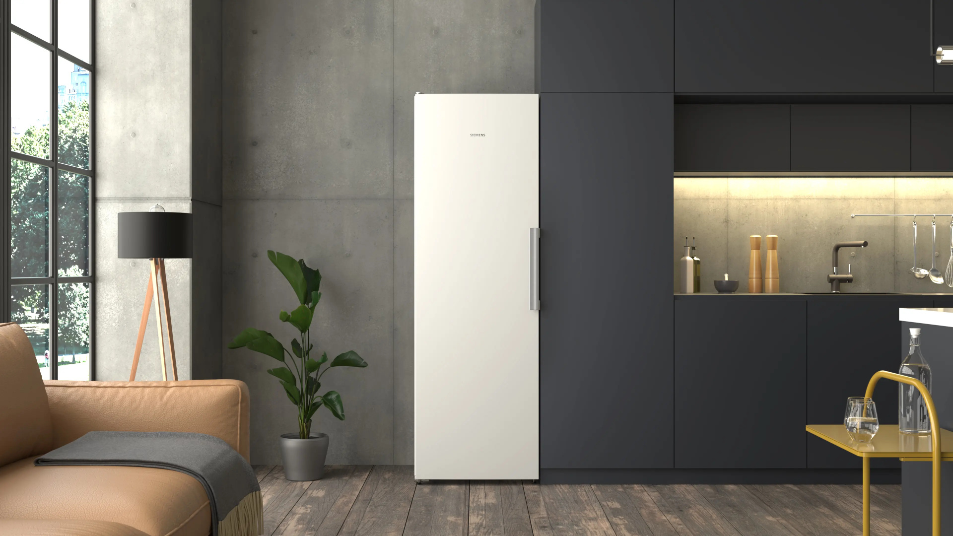 SIEMENS KS36NVWCG IQ300 vrijstaande koelkast zonder vriesvak - 186cm