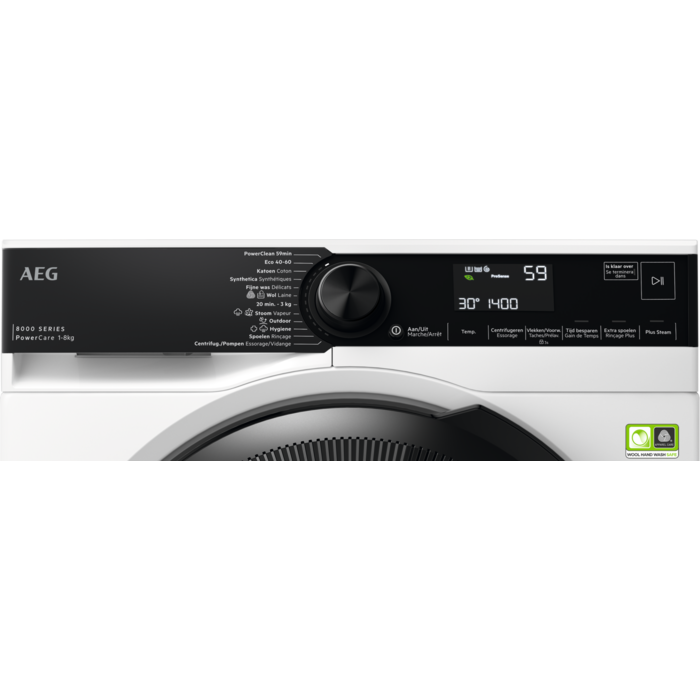 AEG LR86R844 8000 wasmachine