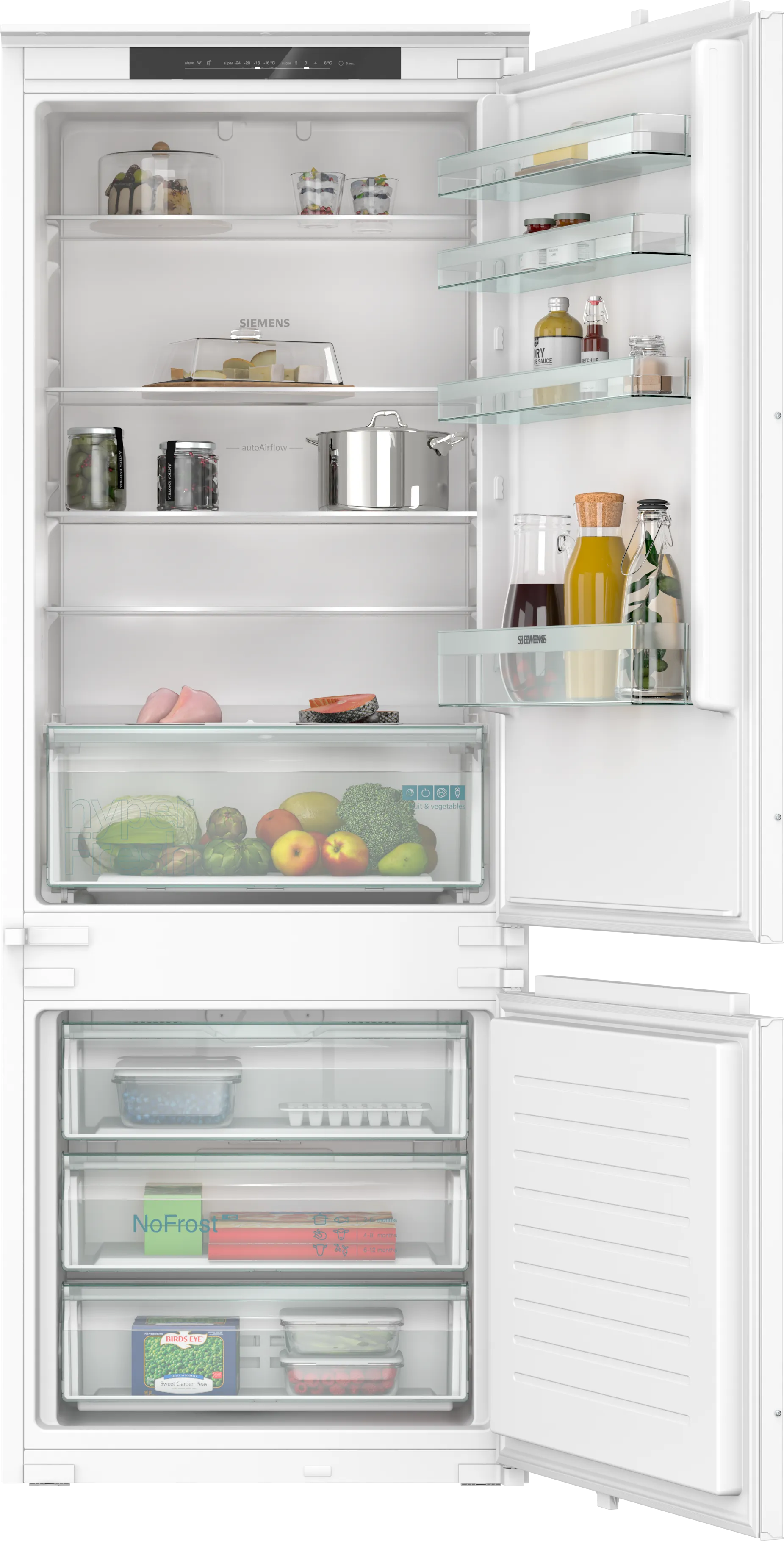 SIEMENS KB96NNSE0 koel-/vriescombinatie - 194cm