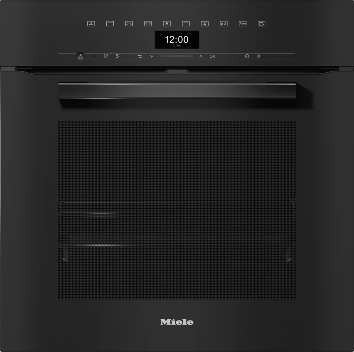 MIELE DGC7450OBSW VITROLINE multifunctionele oven met stoom - 60cm