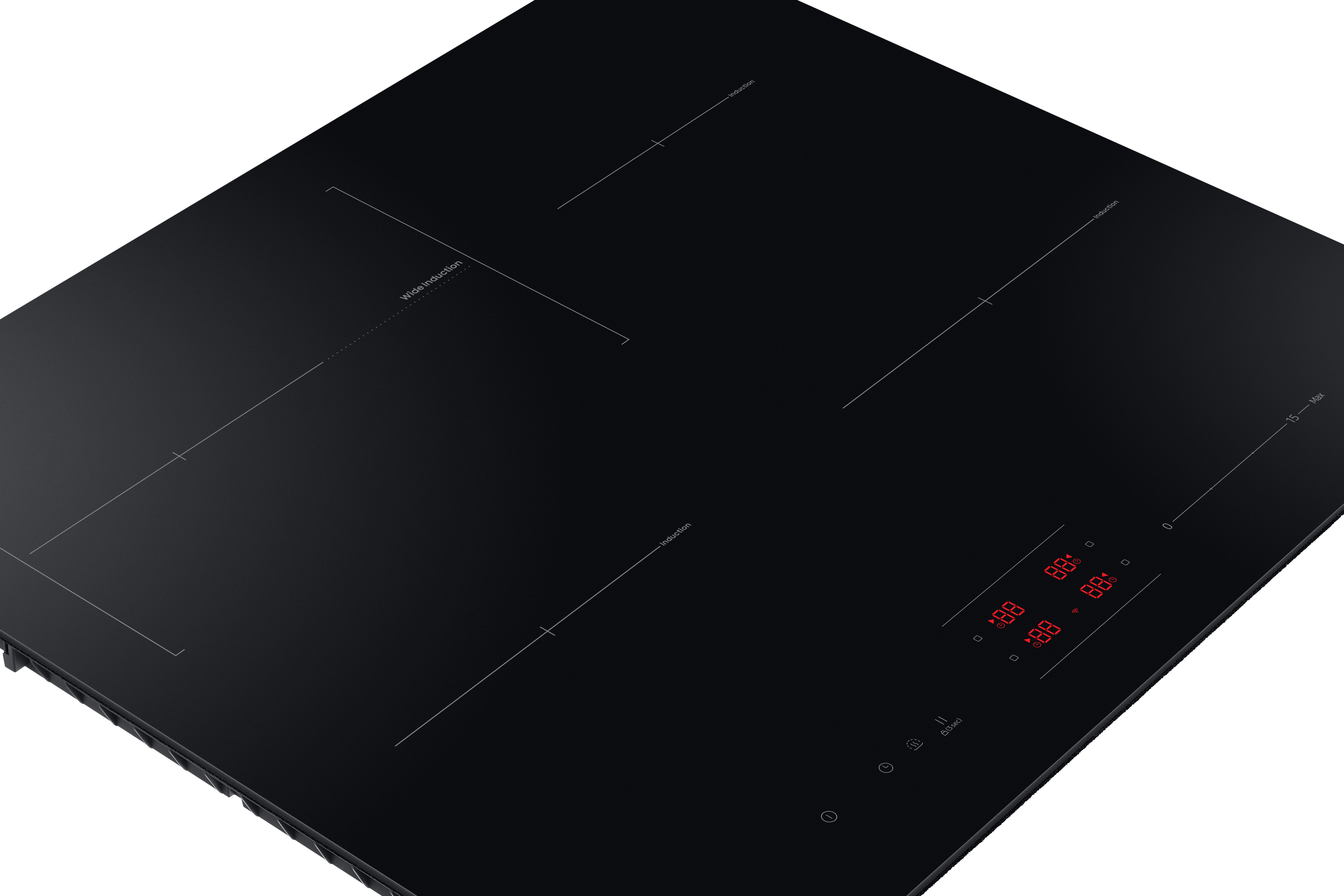 SAMSUNG NZ64B4016FK Series 4 inductiekookplaat - 60cm