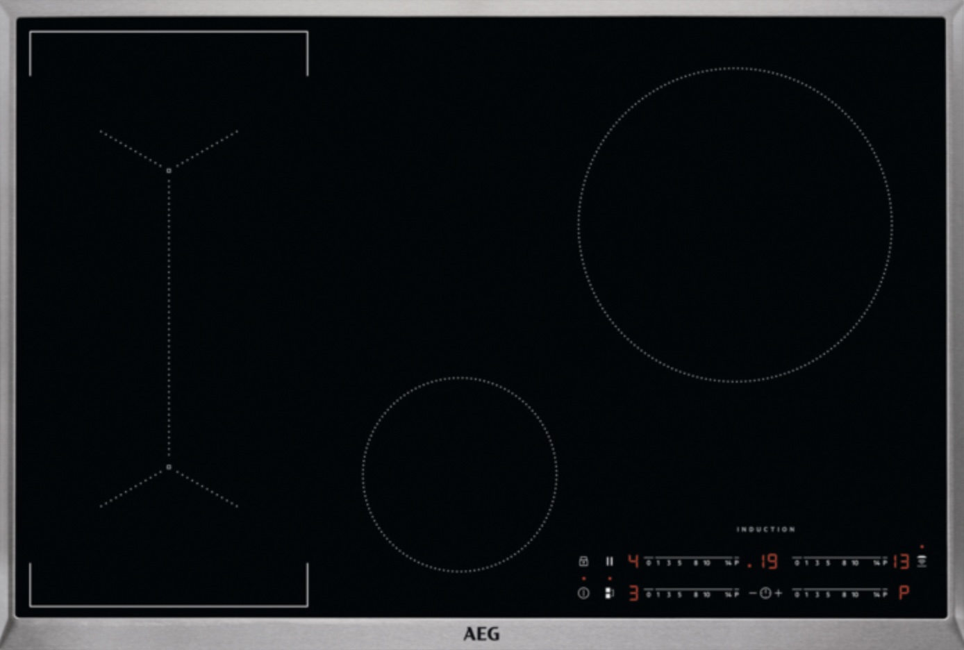 AEG IKB84443XB 6000 inductiekookplaat - 80cm