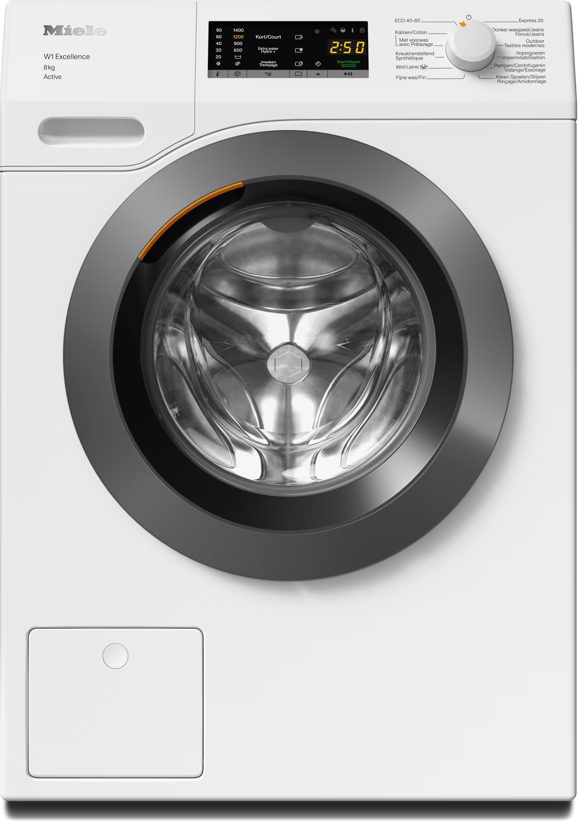 MIELE WEA135WPS CHROME EDITION wasmachine