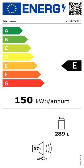 SIEMENS KI81FSDE0 IQ700 koelkast zonder vriesvak - 178cm