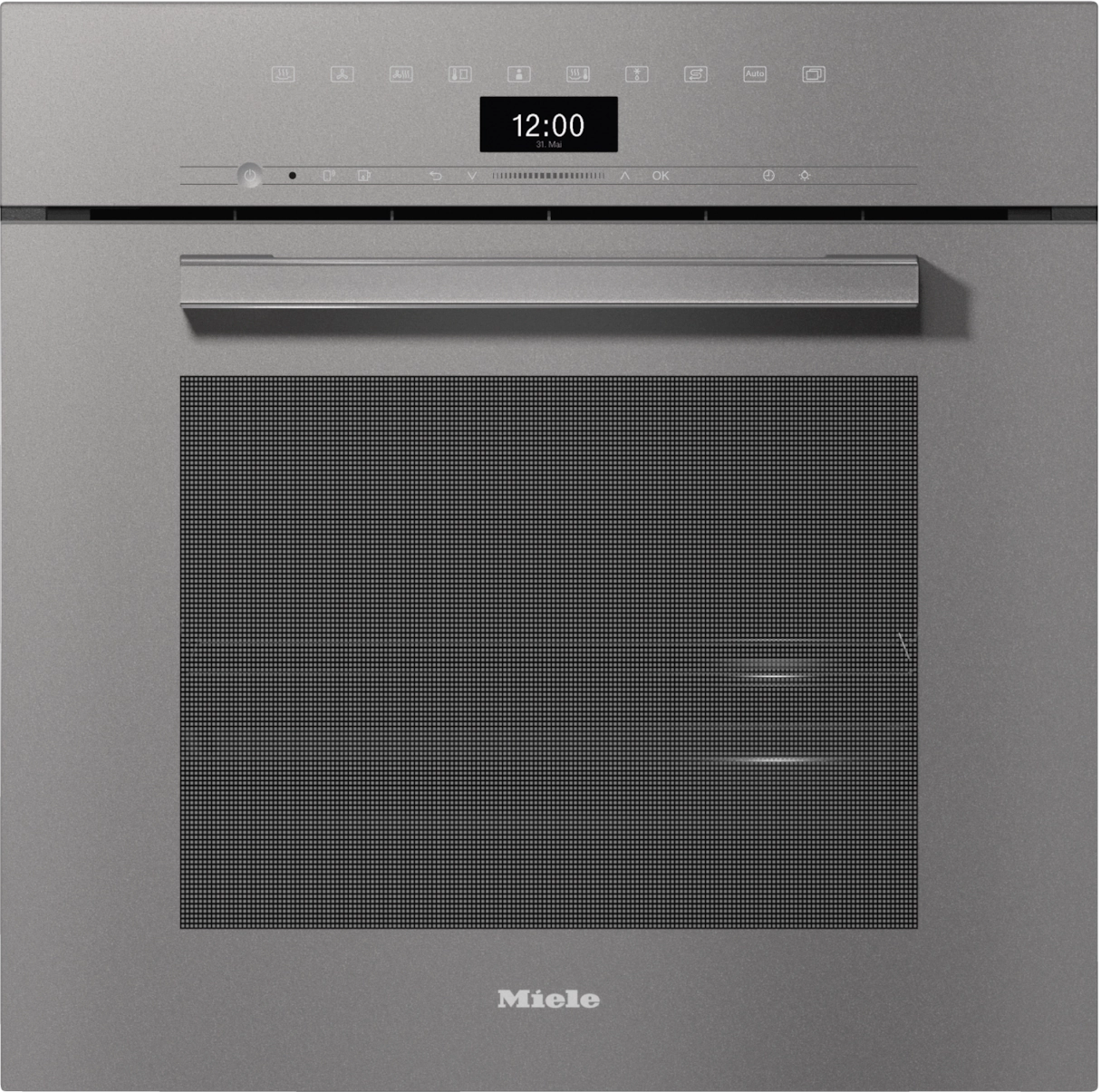 MIELE DGC7465HCPROGRGR VITROLINE multifunctionele oven met stoom - 60cm
