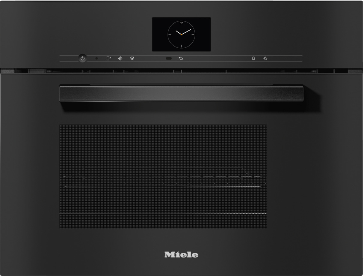 MIELE DGM7645OBSW VITROLINE stoomoven - combi - 45cm